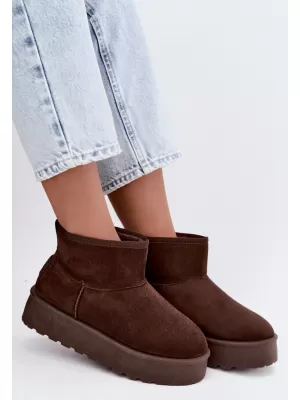 Дамски обувки BIG STAR SHOES UU274223 КАФЯВИ/БЕЖОВИ СЕНКИ