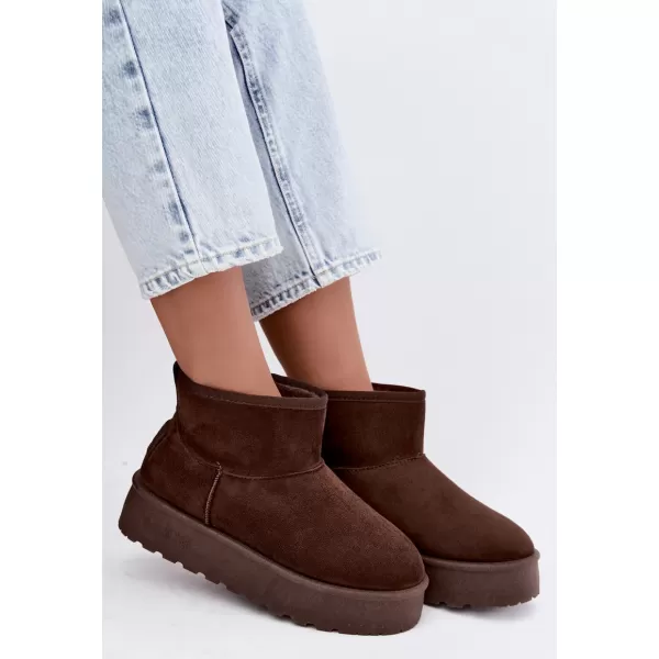  Дамски обувки BIG STAR SHOES UU274223 КАФЯВИ/БЕЖОВИ СЕНКИ 