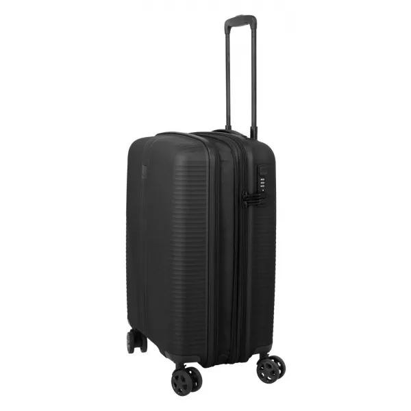  куфар TRAVELITE AIR STRIPE 4W S EXP ЧЕРЕН 