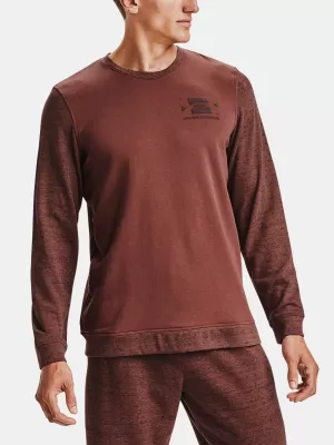 Мъжки суичър UNDER ARMOUR SPORTSTYLE TERRY KO CREW 1357103-688 ЧЕРВЕНО