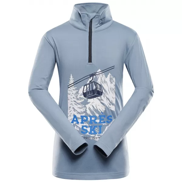  Детска бързосъхнеща тениска ALPINE PRO STANSO ASHLEY BLUE VARIANT PE 