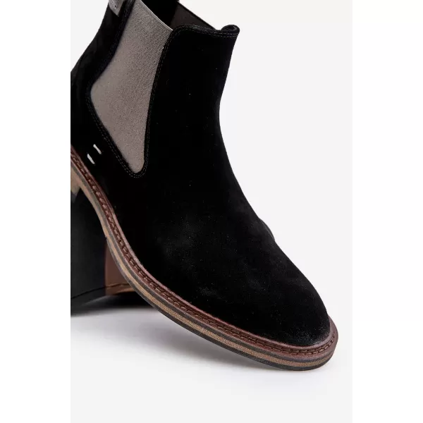  Мъжки обувки BIG STAR SHOES OO174154 ЧЕРЕН 