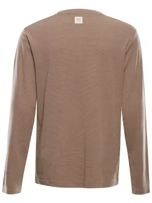Мъжка тениска ALPINE PRO THERMAL ОТТЕНЪК СЕПИЯ
