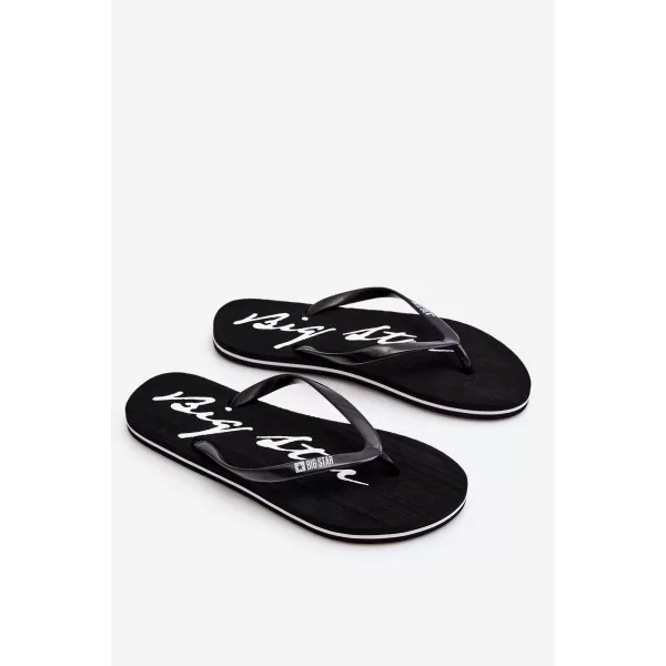  Дамски джапанки BIG STAR SHOES LL274761 ЧЕРЕН 