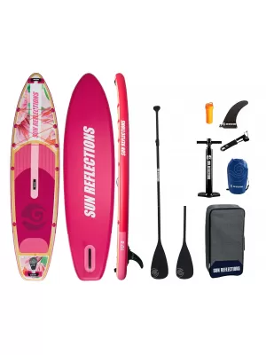 Дъска за гребане SUN REFLECTIONS M 10'8'' MINICOMBO МЕК РУЖ