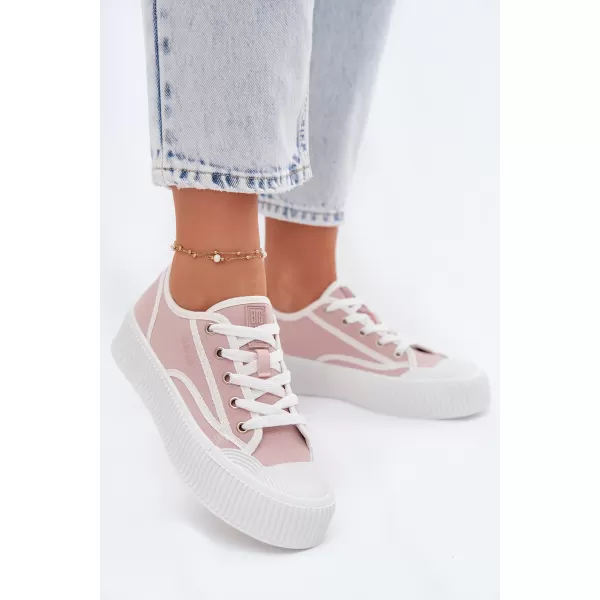  Дамски кецове BIG STAR SHOES TT274270 РОЗОВО 