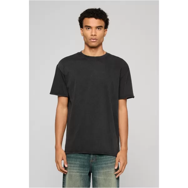  Мъжка тениска URBAN CLASSICS TB8017-00007 ЧЕРЕН 