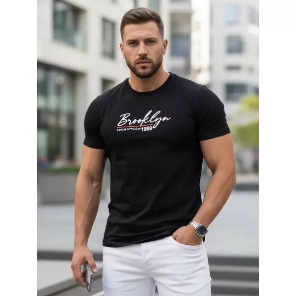  Мъжка тениска DSTREET RX5403 ЧЕРЕН 