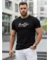 Мъжка тениска DSTREET RX5403 ЧЕРЕН
