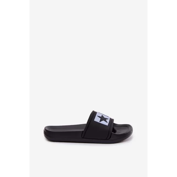  Детски чехли BIG STAR SHOES TT374A003 ЧЕРНО/СИНЬО 