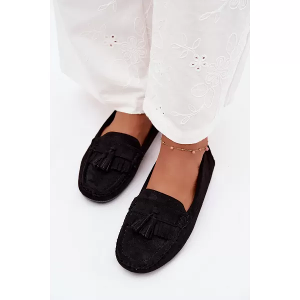  Дамски мокасини BOTO W2551 NERO 