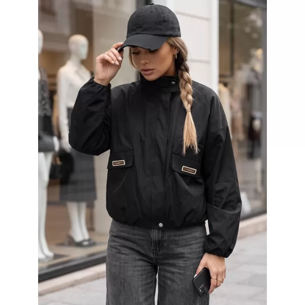  Дамско яке DSTREET TY6023 ЧЕРЕН 