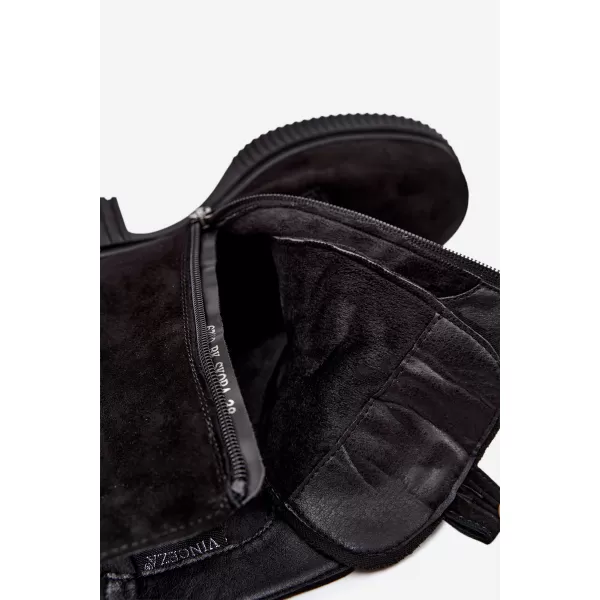  Дамски обувки VINCEZA 67009 ЧЕРЕН 