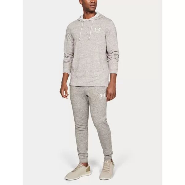  Мъжки спортен панталон UNDER ARMOUR SPORTSTYLE TERRY JOGGER 1329289-112 БЯЛО 