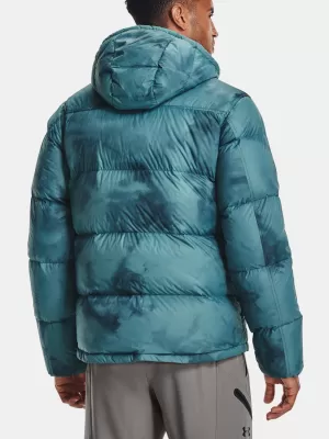 Мъжко яке UNDER ARMOUR UA STORM CGI DOWN PRINTED STORM JKT 1365809-413 СИНЬО