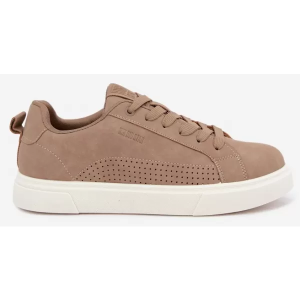 Мъжки кецове BIG STAR SHOES UU174322 БЕЖОВО 