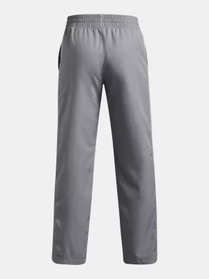 Панталони за момчета UNDER ARMOUR UA B RIVAL WVN PANT 1390155-035 СИВО
