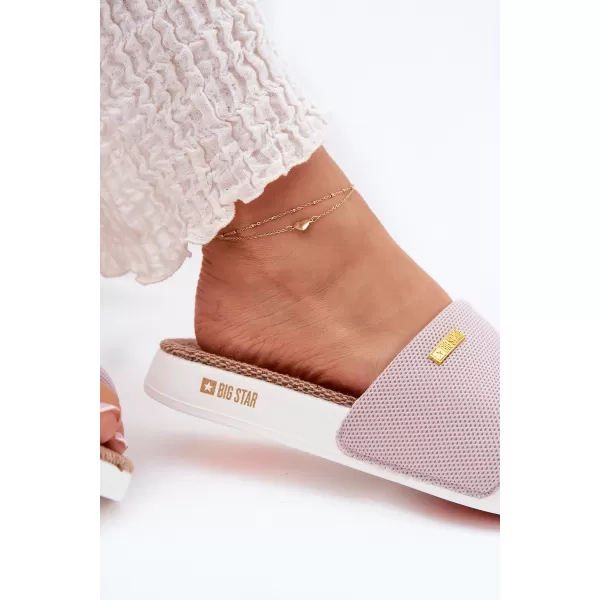  Дамски чехли BIG STAR SHOES RR274A105 РОЗОВО 