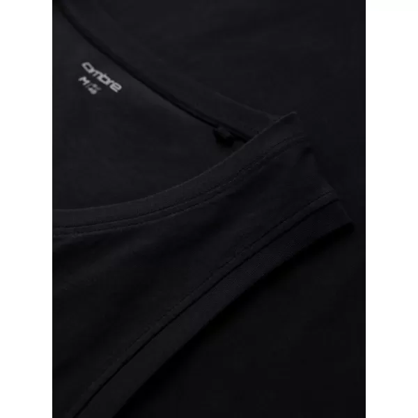  Мъжки потник OMBRE OM-TSBT-0272 ЧЕРЕН 