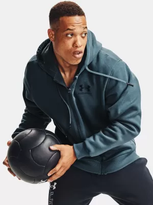 Мъжки суичър UNDER ARMOUR RIVAL FLEECE AMP FZ HD 1357113-467 СИНЬО