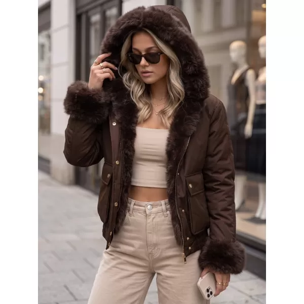  Дамско яке DSTREET TY5998 КАФЯВО 