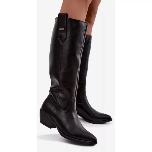  Дамски боти BIG STAR SHOES UU274521 ЧЕРЕН 