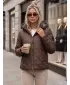 Дамско яке DSTREET TY5772 КАФЯВО
