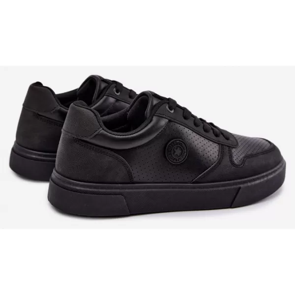  Мъжки кецове BIG STAR SHOES UU174327 ЧЕРЕН 