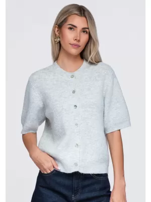 Дамска блуза OMBRE OW-TS-E0091 СИВО