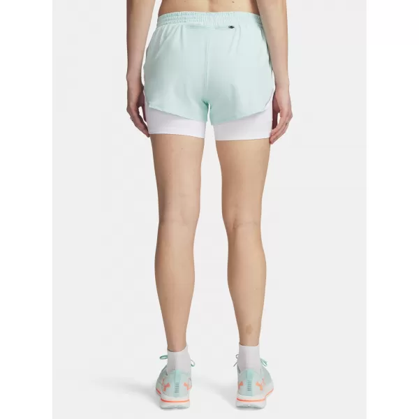  Дамски шорти UNDER ARMOUR UA VELOCITI PRO 4IN 2N1 SHORT 6009610-703 ЗЕЛЕНО 