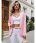 Дамско яке DSTREET PY0146 РОЗОВО