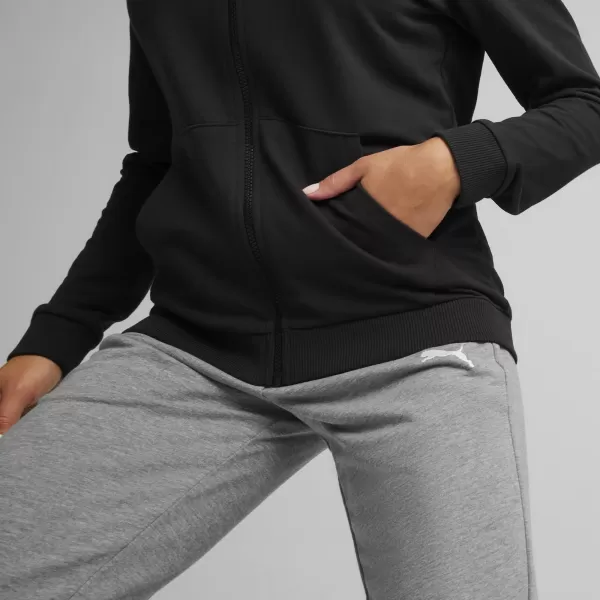  Дамски суичър PUMA TEAMGOAL CASUALS HOODED JACKET WMN 658597-03 ПУМА ЧЕРНА/ПУМА БЯЛА 
