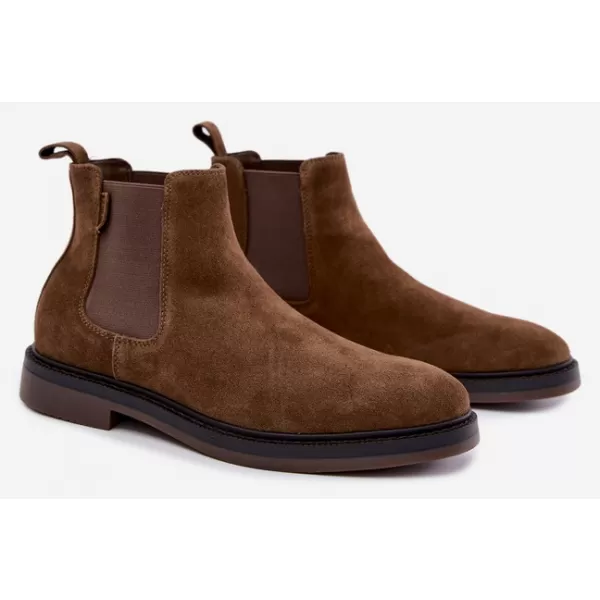  Мъжки обувки BIG STAR SHOES UU174277 КАФЯВИ/БЕЖОВИ СЕНКИ 