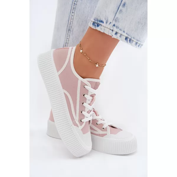  Дамски кецове BIG STAR SHOES TT274270 РОЗОВО 