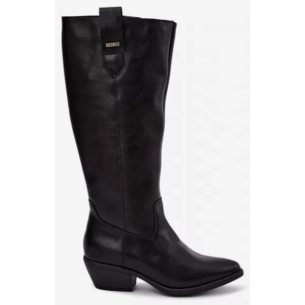  Дамски боти BIG STAR SHOES UU274521 ЧЕРЕН 
