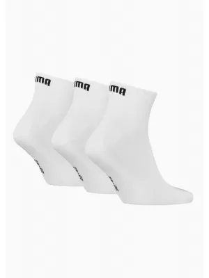 Чорапи PUMA UNISEX QUARTER PLAIN 3P 93858909 БЯЛО