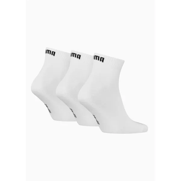  Чорапи PUMA UNISEX QUARTER PLAIN 3P 93858909 БЯЛО 