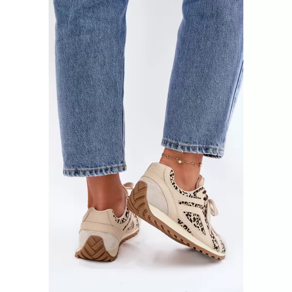  Дамски кецове BIG STAR SHOES TT274549 БЕЖОВО 
