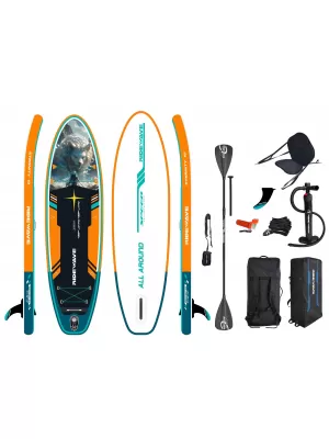 Дъска за гребане RIDEWAVE STELLAR YETI 10' COMBO НЕОПРЕДЕЛЕН