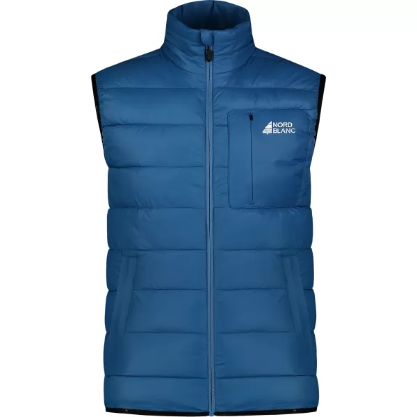  Мъжка зимна жилетка NORDBLANC FLINT WJM8391 СИНЬО 