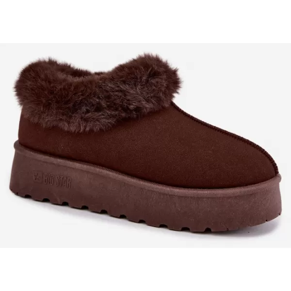  Дамски снежни човеци BIG STAR SHOES UU274203 КАФЯВИ/БЕЖОВИ СЕНКИ 