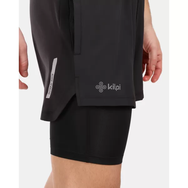  Мъжки шорти KILPI BRAGA-M 1M0412KI ЧЕРЕН 