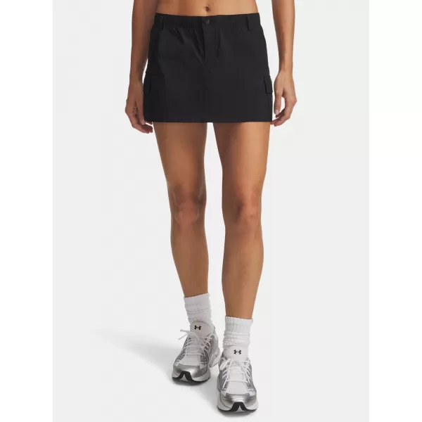  Дамски шорти UNDER ARMOUR UNSTOPPABLE UTILITY SKIRT 6009725-008 ЧЕРЕН 