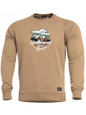 Мъжки пуловер PENTAGON HAWK WEATHERPROOF K09019-WE ТЕН КАФЯВО
