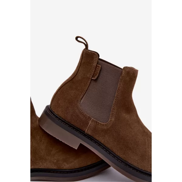  Мъжки обувки BIG STAR SHOES UU174277 КАФЯВИ/БЕЖОВИ СЕНКИ 