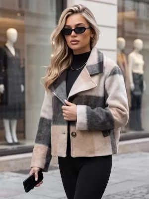 Дамско палто DSTREET 1 NY0836 БЕЖОВО