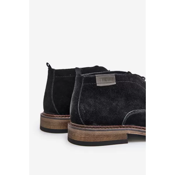  Мъжки обувки BIG STAR SHOES OO174146 ЧЕРЕН 