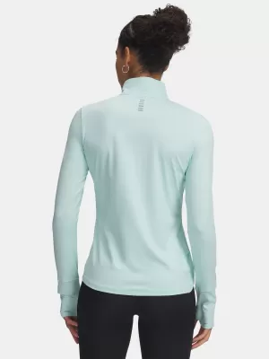 Дамска тениска UNDER ARMOUR UA LAUNCH PRO HALF ZIP 1379349-703 ЗЕЛЕНО