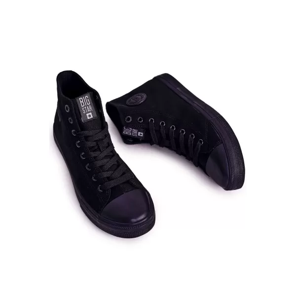  Мъжки кецове BIG STAR SHOES FF174550 ЧЕРЕН 