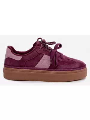 Дамски кецове BIG STAR SHOES UU274772 ЛИЛАВИ СЕНКИ
